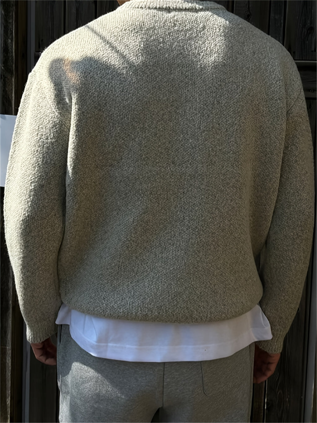Pull en tricot d’hiver chaud