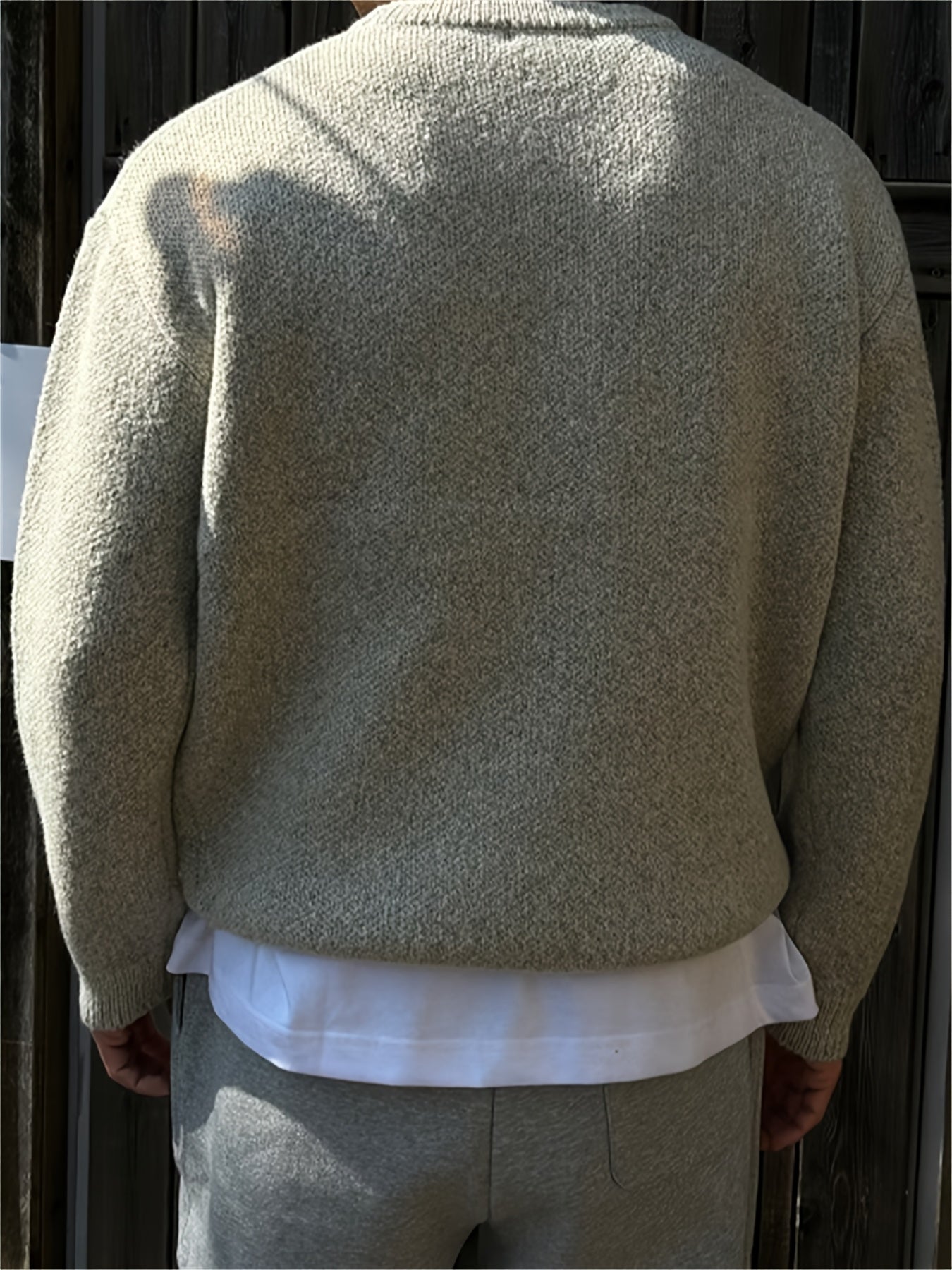 Pull en tricot d’hiver chaud