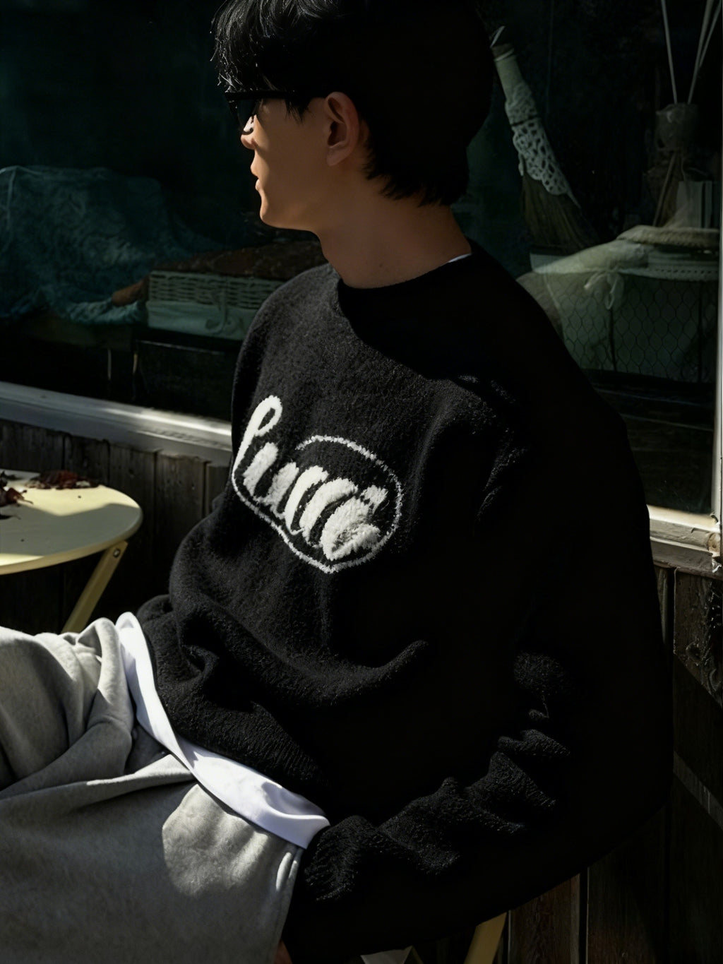 Pull en tricot d’hiver chaud