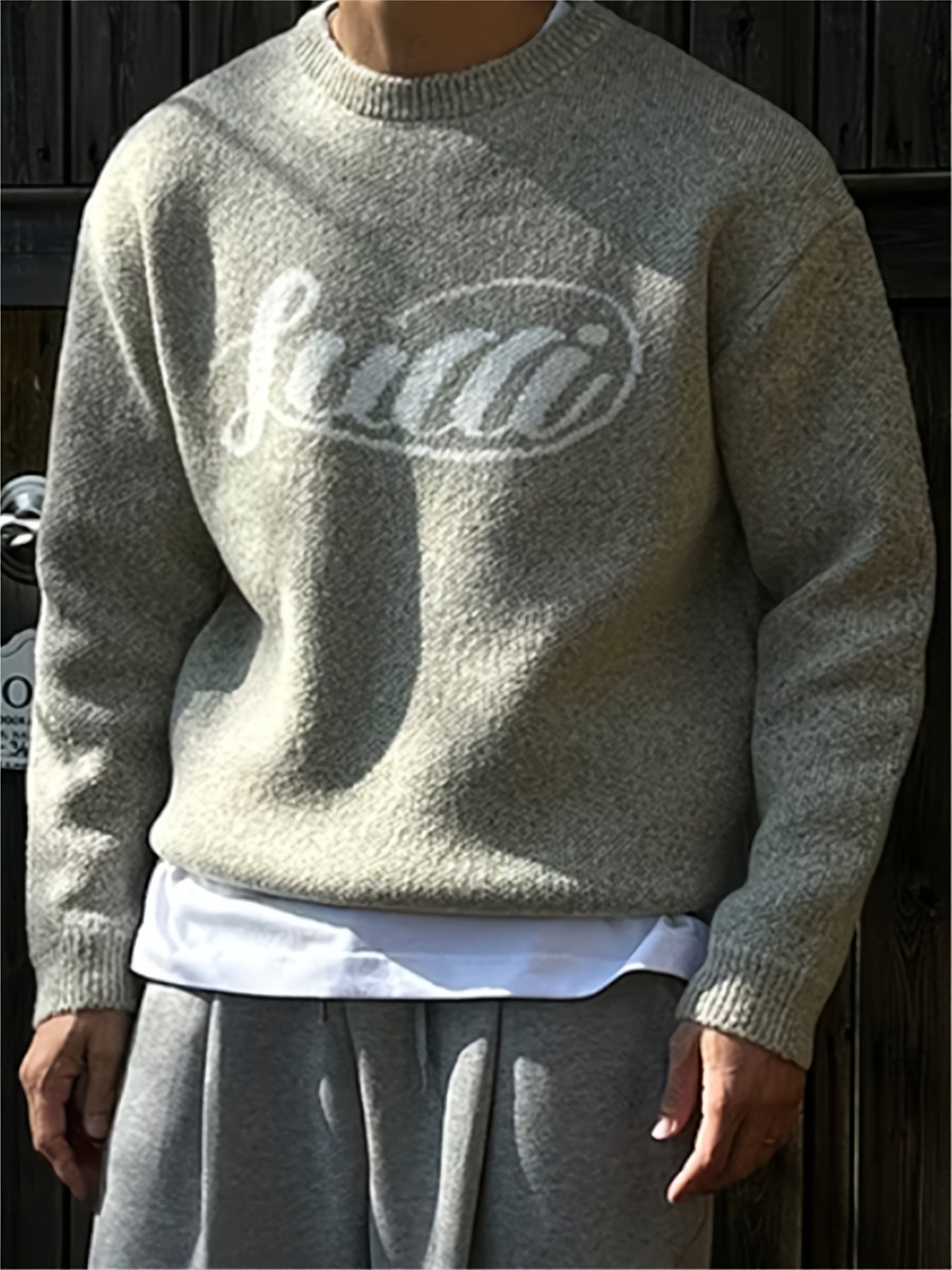 Pull en tricot d’hiver chaud