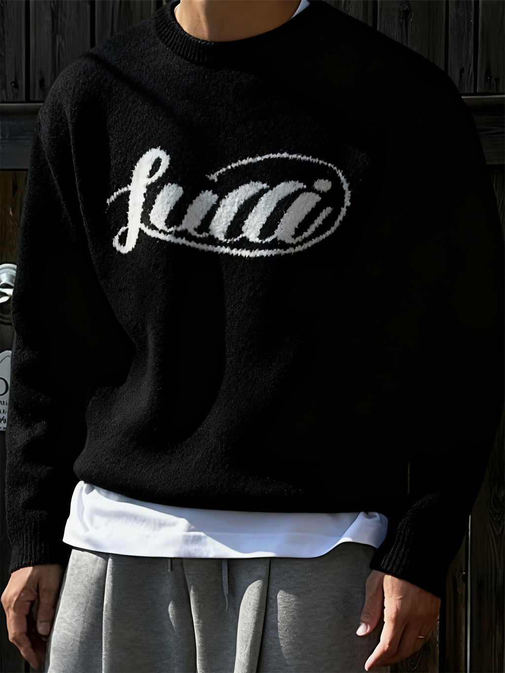 Pull en tricot d’hiver chaud