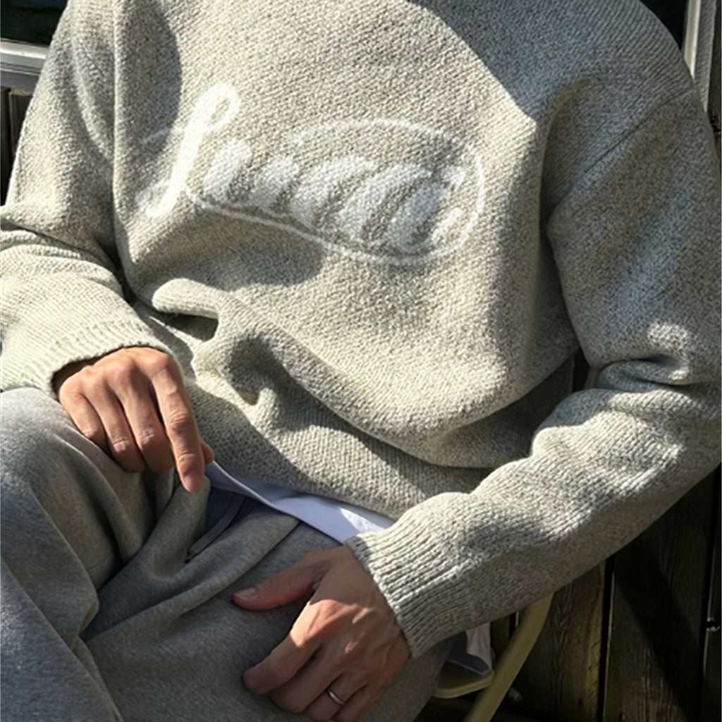 Pull en tricot d’hiver chaud