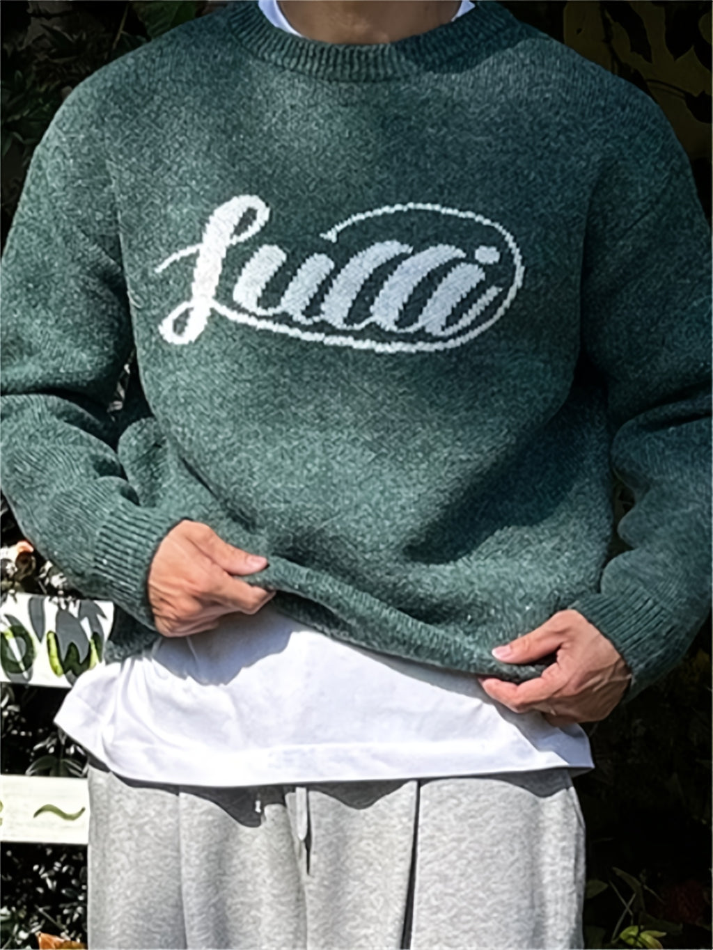 Pull en tricot d’hiver chaud