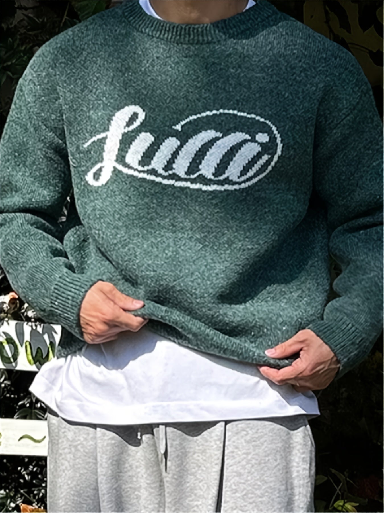 Pull en tricot d’hiver chaud