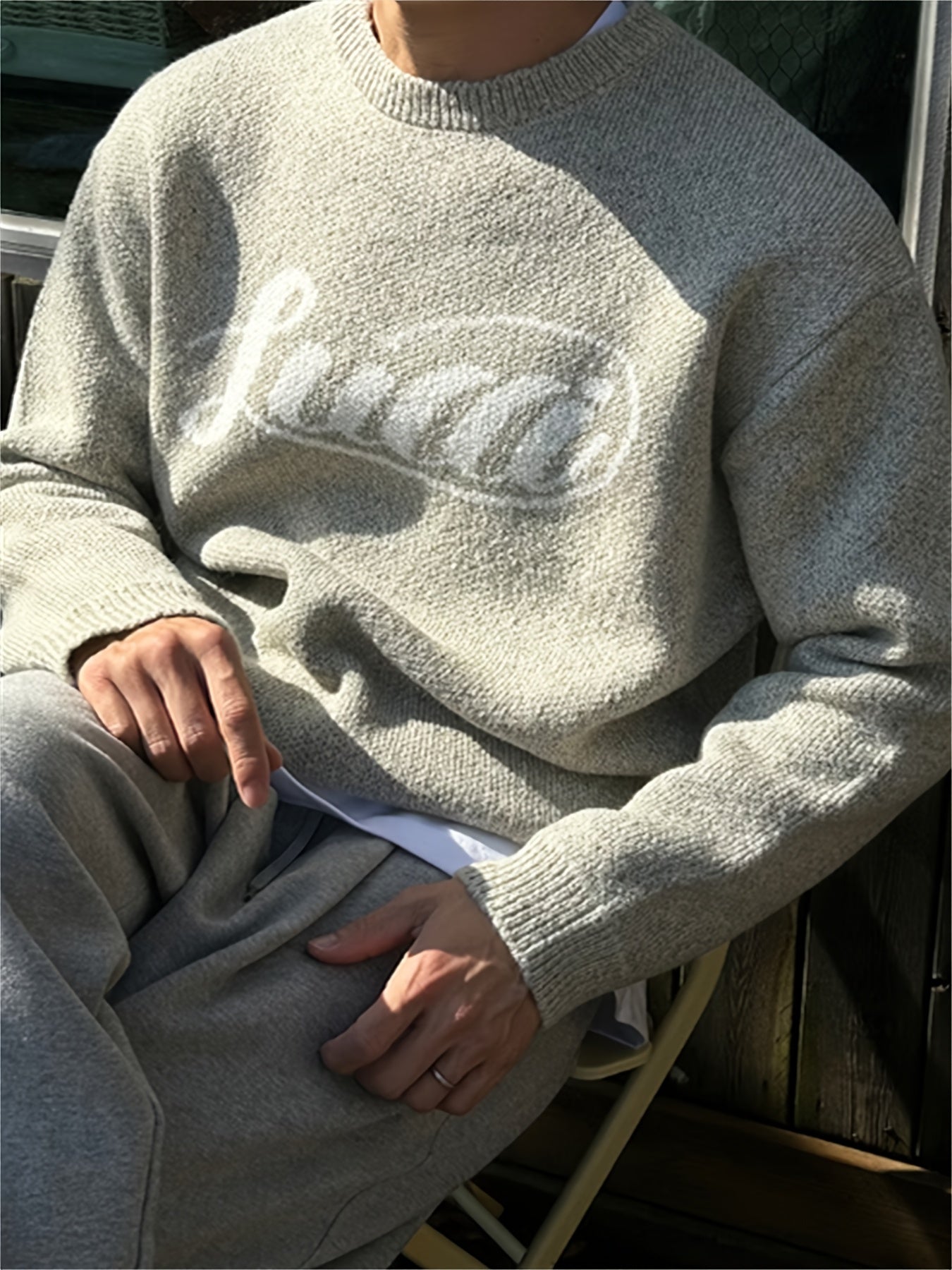 Pull en tricot d’hiver chaud