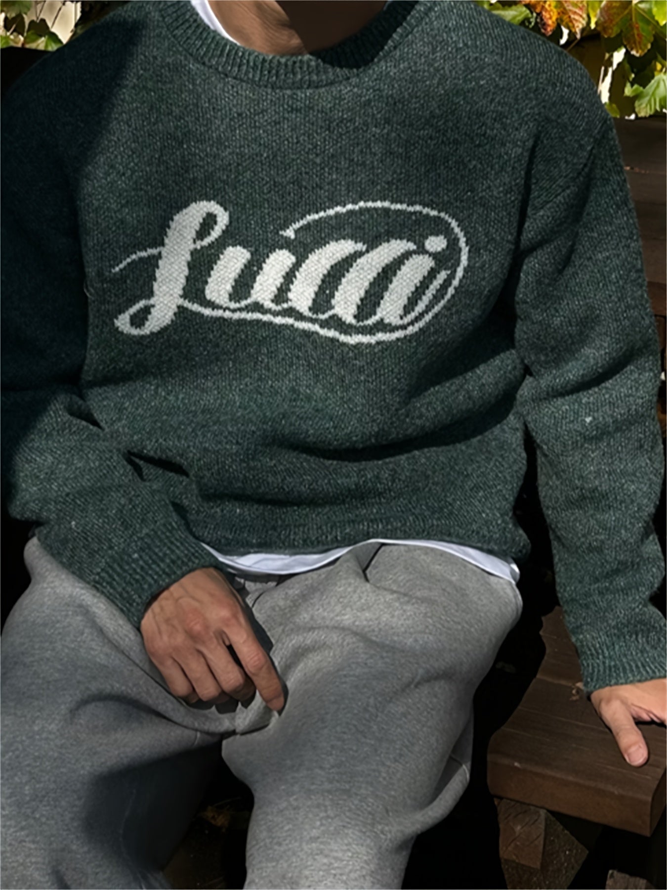 Pull en tricot d’hiver chaud